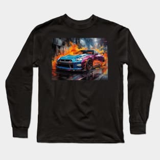 Super-cars-Upscale-GTR Long Sleeve T-Shirt